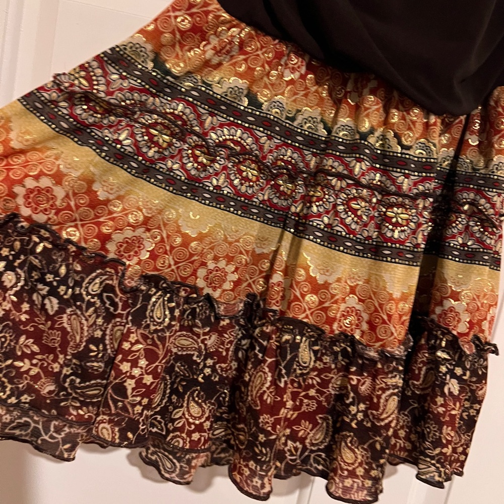Bohemian Floral Halter Dress - Picture 4 of 6